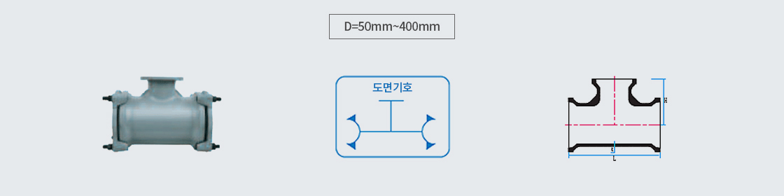 소켓 플랜지티(Socket Flang Tee)